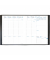 Buchkalender 048066Q, Trinote, schwarz, 1 Woche / 2 Seiten, 18x24cm (A5), 2027 Dez/Jan-Dez/Jan