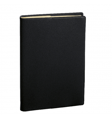 Buchkalender 287057Q, PRE Prestige, schwarz, 1 Woche / 2 Seiten, 21x27cm (A4), 2025