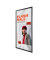 Plakat-Klapprahmen HardLine Fenster, UCW33510A2X2000, schwarz, A2, Aluminium