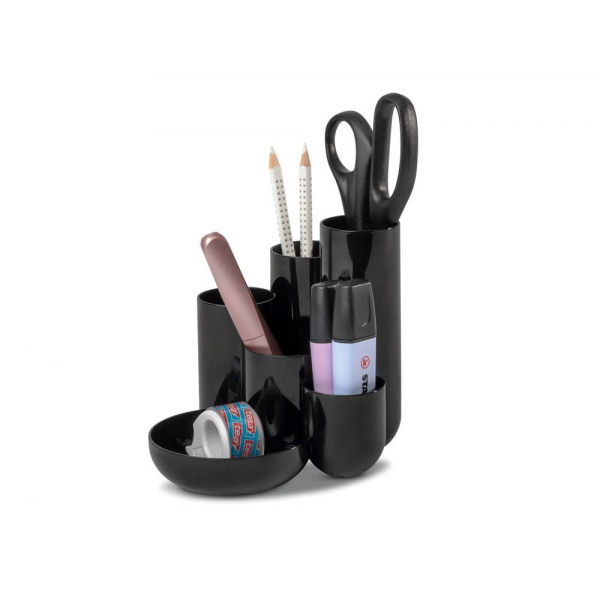 4012473120815 - Schreibtisch-Organizer CAMPUS schwarz Polystyrol 5 Fächer 131 x 154 x 137 cm 4012473120815 HAN