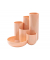 Schreibtisch-Organizer CAMPUS pastellorange Polystyrol 5 Fächer 13,1 x 15,4 x 13,7 cm