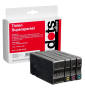  schwarz, cyan, magenta, gelb Druckerpatronen kompatibel zu HP 963XL (3YP35AE), 4er-Set