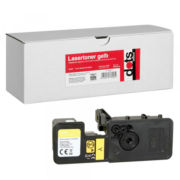 4250073738980 - gelb Toner kompatibel zu KYOCERA TK-5230Y 4250073738980 Dots 4250073738980 - gelb Toner kompatibel zu KYOCERA TK-5230Y 4250073738980 Dots