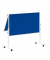 Moderationstafel Solid 636 64 82, 120x150cm, Filz + Filz (beidseitig), pinnbar, klappbar, blau + blau
