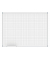 Raster-Whiteboard MAULstandard, 6465484, 120x90cm, kunststoffbeschichtet, Aluminium