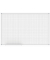 Raster-Whiteboard MAULstandard, 6465884, 150x100cm, kunststoffbeschichtet, Aluminium