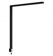 LED-Schreibtischlampe MAULsirius colour vario sensor, schwarz, mit Klemmfuß, dimmbar