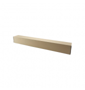Versandhülse 10002301 braun, innen 10,5x10,5x86cm (BxHxL), Wellpappe