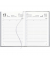 Buchkalender 876-0703, Recycling, hellgrau, 1 Tag / 1 Seite, 14,5x21cm (A5), 2025