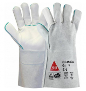 Schwei&szlig;erhandschuhe, grau, Gr&ouml;&szlig;e 10