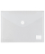 Dokumententasche - 40154-04, Din A5 quer, transparent farblos, Polypropylen (PP), Klettverschluss