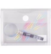 Dokumententaschen DIN A6 transparent glatt 0,20 mm