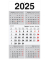 Fünfmonatskalender 5114, 5 Monate / 1 Seite, 30x45cm, 2026