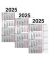 Viermonatskalender 5111, Memo-Planer, 4 Monate / 1 Seite, 30x45cm, 2026