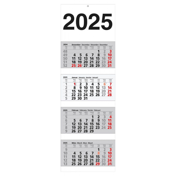4255704327472 - Viermonatskalender 5154 4 Monate 1 Seite 30x92cm 2025 4255704327472 Head 4255704327472 - Viermonatskalender 5154 4 Monate 1 Seite 30x92cm 2025 4255704327472 Head