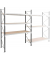 Schwerlastregal EPSIVOL ARZ2012603DAOA014 lichtgrau, graphitgrau 125,0 x 60,0 x 200,0 cm