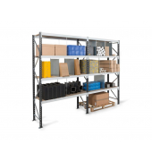 Schwerlastregal EPSIVOL ARZ2515604DAOA014 lichtgrau, graphitgrau 150,0 x 60,0 x 250,0 cm