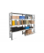 Schwerlastregal EPSIVOL ARZ2515804DAOM014 lichtgrau, graphitgrau 150,0 x 80,0 x 250,0 cm