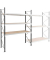 Weitspannregal EPSIVOL ARZ2020103DAOM014 lichtgrau, graphitgrau 200,0 x 100,0 x 200,0 cm