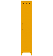 Stahlschrank Fern Locker FERLOC3S642 gelb 38,0 x 51,0 x 180,0 cm, aufgebaut