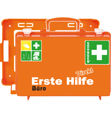 Erste-Hilfe-Kasten DIREKT 0370045, DIN 13157, Erste Hilfe Direkt B&uuml;ro