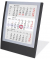 Dreimonatskalender Tischaufsteller 5038S/G, 3 Monate / 1 Seite, 13x17,5cm, 2025/2026