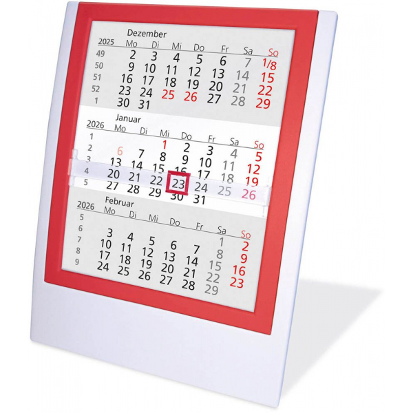4255704327960 - Dreimonatskalender Tischaufsteller 5038W R 3 Monate 1 Seite 13x175cm 2025 2026 4255704327960 Head 4255704327960 - Dreimonatskalender Tischaufsteller 5038W R 3 Monate 1 Seite 13x175cm 2025 2026 4255704327960 Head