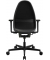 Bürostuhl Soft Sitness Art G, SA60O2MT3MT3 Stoff grau, Gestell schwarz