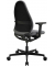 Bürostuhl Soft Sitness Art G, SA60O2MT3MT3 Stoff grau, Gestell schwarz