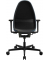 Bürostuhl Soft Sitness Art G, SA60O2MT6MT6 Stoff blau, Gestell schwarz