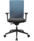 Bürostuhl AirWork G, PA50OMT0MT6 Stoff blau, Gestell schwarz