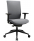 Bürostuhl Sitness AirWork G, PA40OMT3MT3 Stoff grau, Gestell schwarz