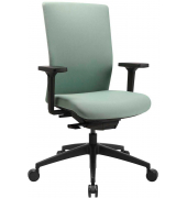 Bürostuhl Sitness AirWork G, PA40OMT5MT5 Stoff grün, Gestell schwarz