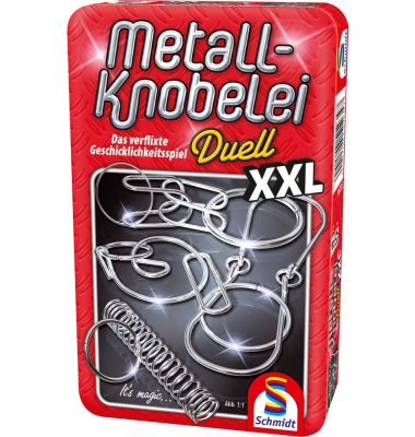 MBS Metall Knobelei XXL in Metalldose Geschicklichkeitsspiel MBS Metall Knobelei XXL in Metalldose Geschicklichkeitsspiel