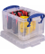 Aufbewahrungsbox 3C, 3 Liter mit Deckel, für CDs, außen 245x180x160mm, Kunststoff transparent