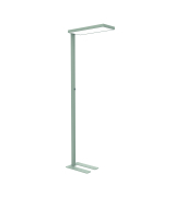LED-Stehlampe MAULjura 8257195, silber, mit zerlegt, dimmbar