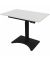 Schreibtisch eModel 2.0 MINI, elektrisch höhenverstellbar, 62-108cm (H), 90x55cm (BxT), rechteckig, weiß / schwarz