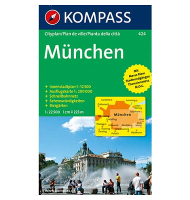  06 942400 424 Stadtplan München Cityplan