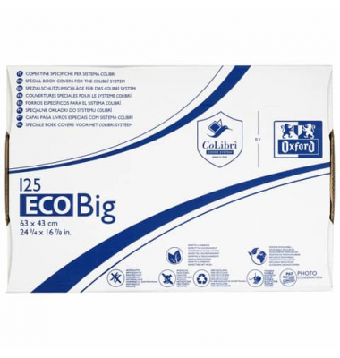 Buchschoner Eco Big CO035EDB farblos 63x43cm (BxH)
