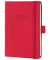 Taschenkalender C2565, Conceptum, rot, 1 Woche / 2 Seiten,  (A6), 2025