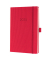 Buchkalender C2564, Conceptum, rot, 1 Woche / 2 Seiten, 14,8x21,3cm (A5), 2026