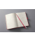 Buchkalender C2564, Conceptum, rot, 1 Woche / 2 Seiten,  (A5), 2025