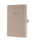 Buchkalender C2560, Conceptum, taupe, 1 Woche / 2 Seiten, 14,8x21,3cm (A5), 2026