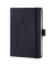 Taschenkalender C2513, Conceptum, schwarz, 1 Woche / 2 Seiten, 10,8x15,1cm (A6), 2025