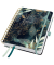 Buchkalender J5603, Jolie, Glamorous Leaves, 1 Woche / 2 Seiten, 16,8x21,5cm (ca. A5), 2026