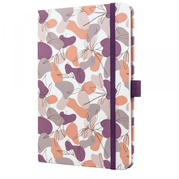 12 Stück Sigel Buchkalender J5359, Jolie, violett, rosa, weiß, schwarz, 1 Woche / 2 Seiten, 13,5x20,3cm (A5), 2026 4004360782626 Sigel