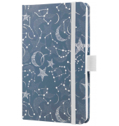 Buchkalender J5348, Jolie, Cosmic Fantasy Blue, 1 Woche / 2 Seiten, 9,5x15cm (A6), 2026