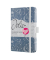 Buchkalender J5348, Jolie, Cosmic Fantasy Blue, 1 Woche / 2 Seiten,  (A6), 2025