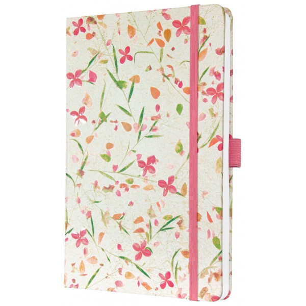 12 Stück Sigel Buchkalender J5307, Jolie, Bloom pink, 1 Woche / 2 Seiten, 13,5x20,3cm (A5), 2026 4004360783418 Sigel