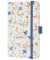 Buchkalender J5306, Jolie, Bloom violet, 1 Woche / 2 Seiten,  (A6), 2025